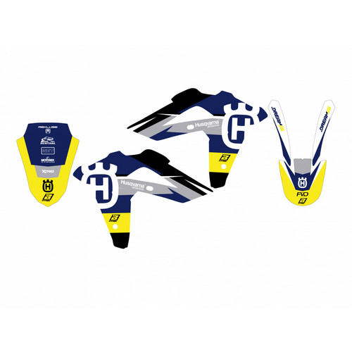 Kit adesivi grafiche husqvarna - kit,