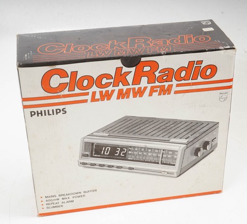 Vintage philips d3202 alarm - d3202,