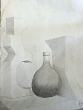 FRANCO CANNILLA (1911-1984) - GRANDE DISEGNO ANNI '60 matita GRAND DESSIN