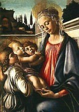 MADONNA CON BAMBINO E 2 ANGELI