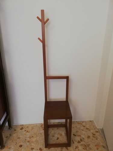 Sedia porta abiti cappelli - sedia, in