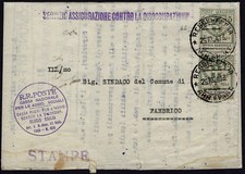 Regno - 1924 - Enti Parastatali - Pregevole lettera viaggiata in tariffa