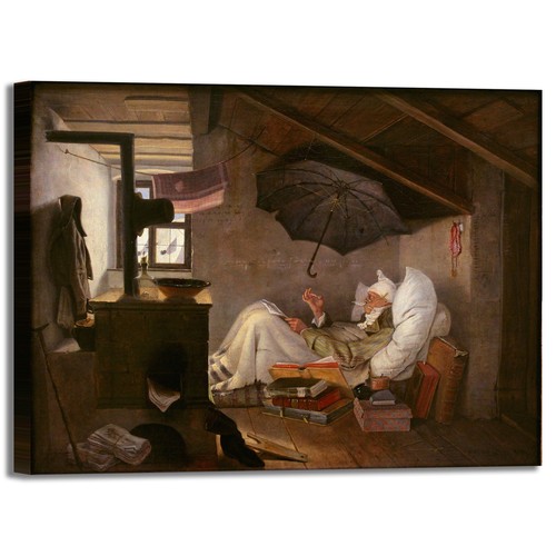 Spitzweg povero poeta - spitzweg, il