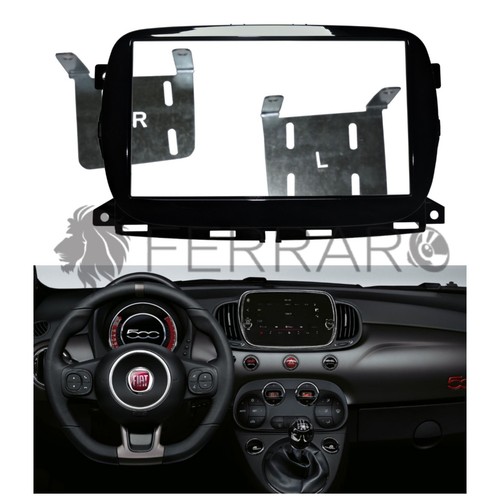 Mascherina 2din fiat 500s - mascherina, |