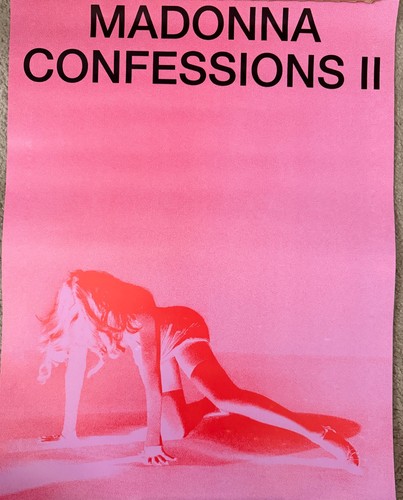 Madonna confessions poster - madonna,