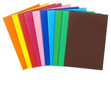 10 Fogli Carta Eva,10 Colori