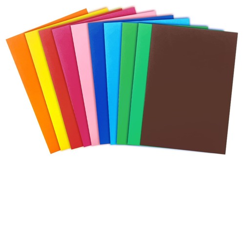 Fogli carta eva colori - carta, eva,10