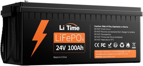 24v 100ah lifepo4 batterie con - batterie,