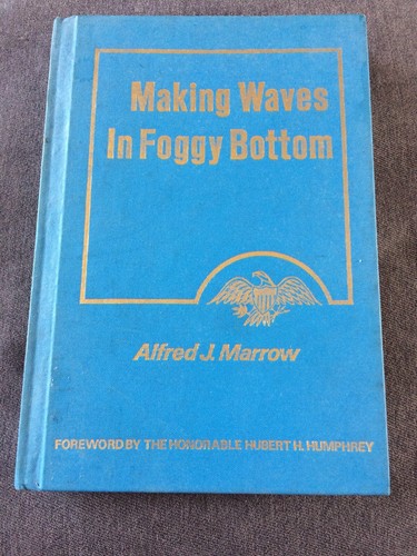 Vintage book making waves - book,