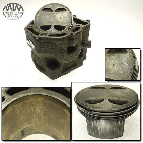 Cilindro pistone ktm 640 lc4 - pistone,
