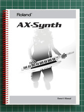 Roland synth manuale - roland,