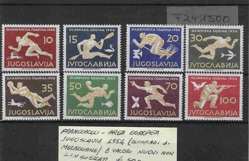 1956 jugoslavia francobolli - 1956,