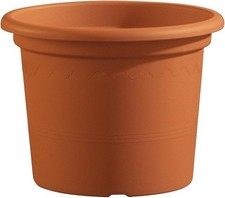 Vaso Geo Cilindrico Plastica