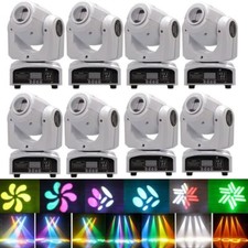 8x RGBW Moving Head luce di scena pinspot effetto luce 8Gobo DMX effetto discoteca 9/11CH