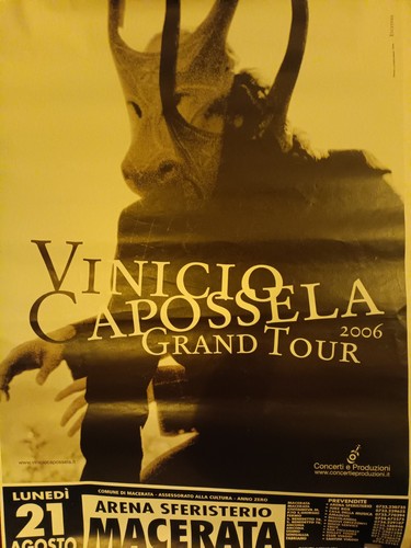Vinicio capossela poster - vinicio,