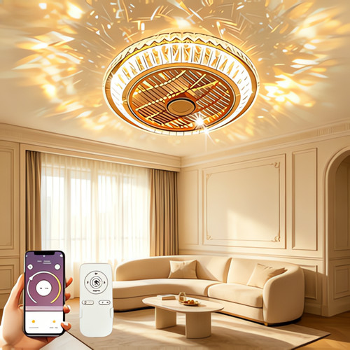 Ventilatore soffitto con - ventilatore, a