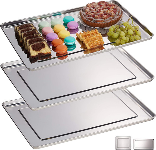 Vassoio acciaio inox - in,