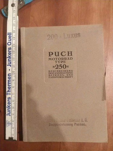 Puch 250 1930 manuale - 250,