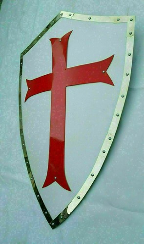 Scudo guerriero templare croce - guerriero,