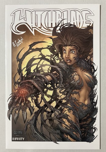 Copertina firmata witchblade - copertina,