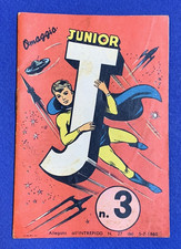 JUNIOR n. 3 libretto INSERTO a