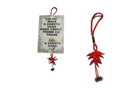 1pz scheda forex +  1 portachiavi corni gobbo totonno fortuna horn charms corno