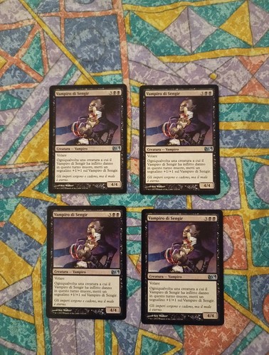 Lotto mtg vampiro - x,