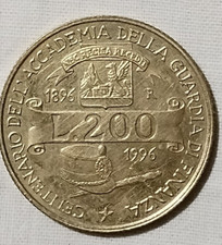 MONETA 200 LIRE CENTENARIO