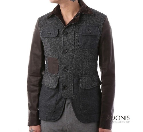 Dsquared2 houndstooth leather - houndstooth,