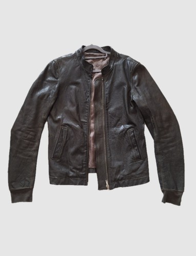 Giacca pelle rick owens - di,