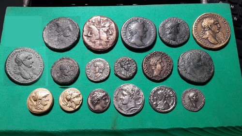 Lotto monete romane greche - greche, e