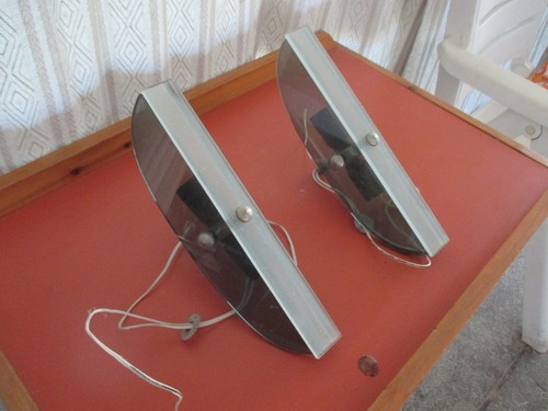 Coppia appliques vintage - , vetro