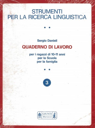Quaderno lavoro 3 sussidio - quaderno, v.