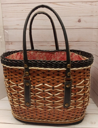 Borsa tote firmata tessuto - borsa,