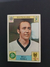 FIGURINA SCHULZ 1970 GERMANIA OVEST ALBUM CALCIATORI MEXICO 70 PANINI 1970 RECUP