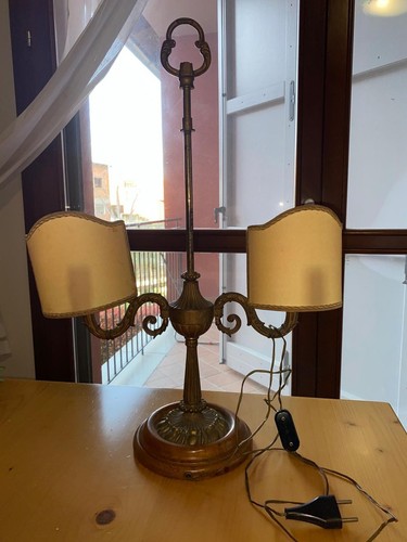 Lampada tavolo antica - lampada,