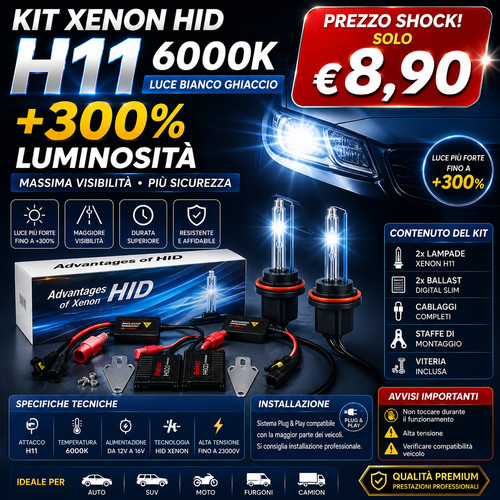 Kit xenon hid h11 - kit,