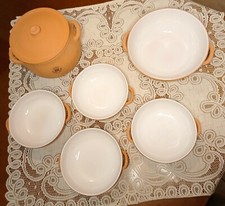 Set 4 PIATTI IN TERRACOTTA e