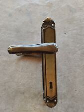 Kit  di n. 7 maniglie porta ottone anticato