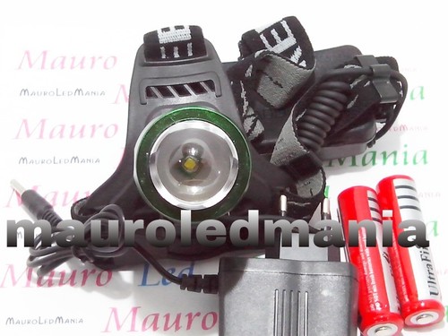 Torcia testa led zoom - torcia,