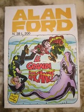 ALAN FORD  N. 38 AGOSTO 1972 "LE GRANDI VACANZE" ED CORNO OTTIMO COME NUOVO TOP