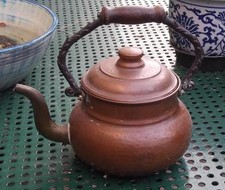 antico bollitore rame