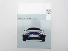 Brochure depliant Volvo S 60 R e V 70 R ea AWD telaio regolabile ed 2006