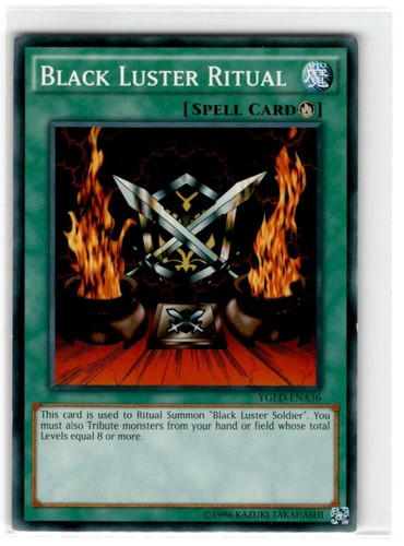 Black luster ritual - luster,