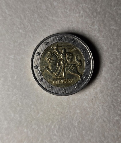 Moneta euro lituania 2015 - moneta, 2
