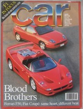 Car magazine 08/1995 featuring