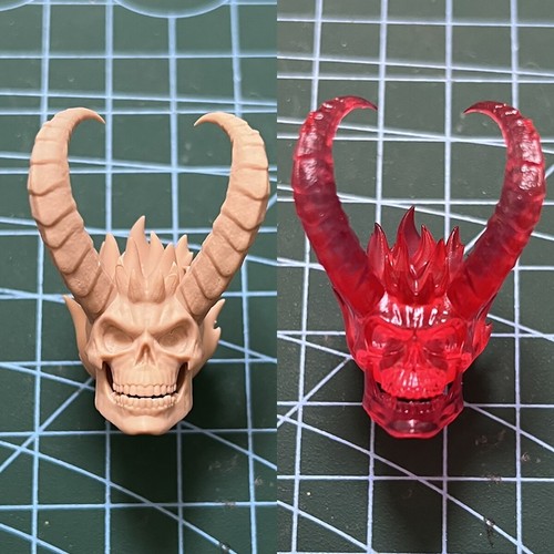 Modellino scultura testa