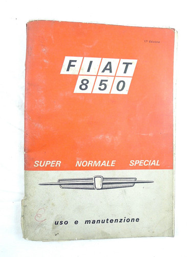 Manuale uso manutenzione fiat - uso,