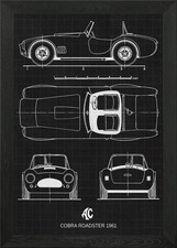 AC Cobra Roadster 1961 poster