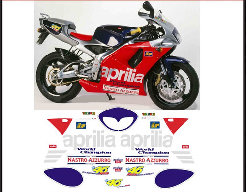 Adesivi 125 1998 replica - 125,